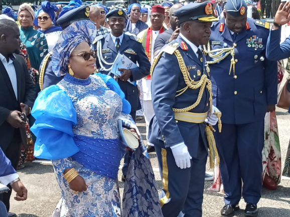 Air Force flies out ex-CAS, Amao from service