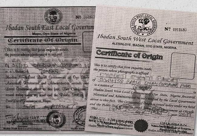 Certificate of Origin Issuance: Nigerians alarmed over widespread fraud