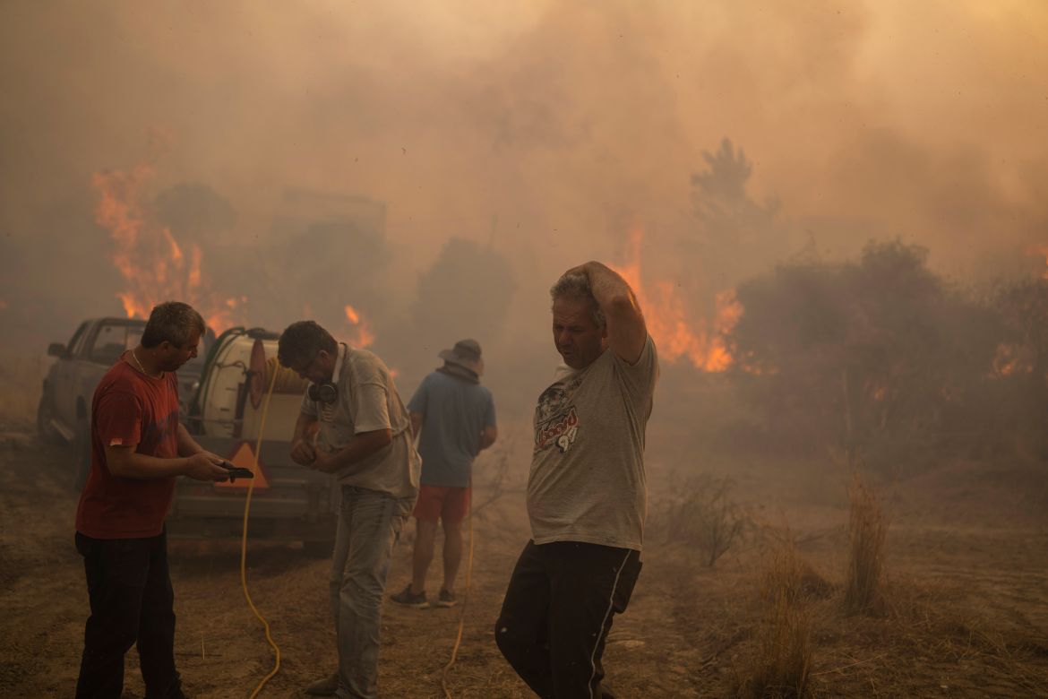 Deadly Mediterranean wildfires claim over 40 lives