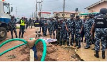 Police foil attempt to steal fuel from NNPC Pipeline in Lagos