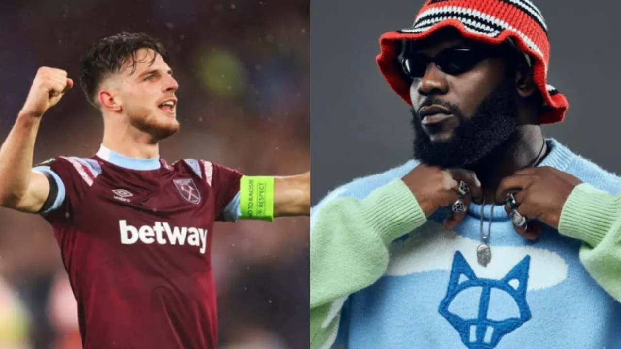 Nigerian Rapper, Odumodublvck in joyous mood as Arsenal use his song to announce Declan Rice’s signing