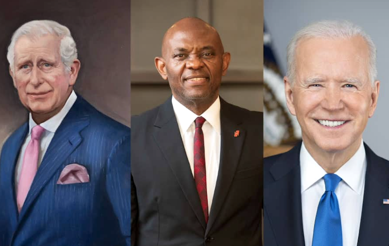 Tony Elumelu meets King Charles, President Biden as world leaders convene for climate finance forum