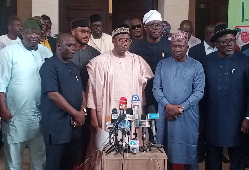 Gov Mohammed reveals outcome of PDP Govs meeting