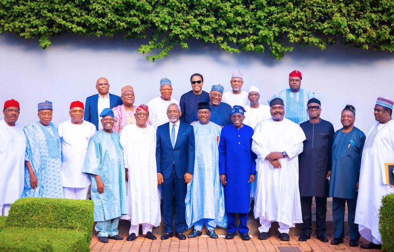 What Tinubu discussed with Class of 1999 Governors