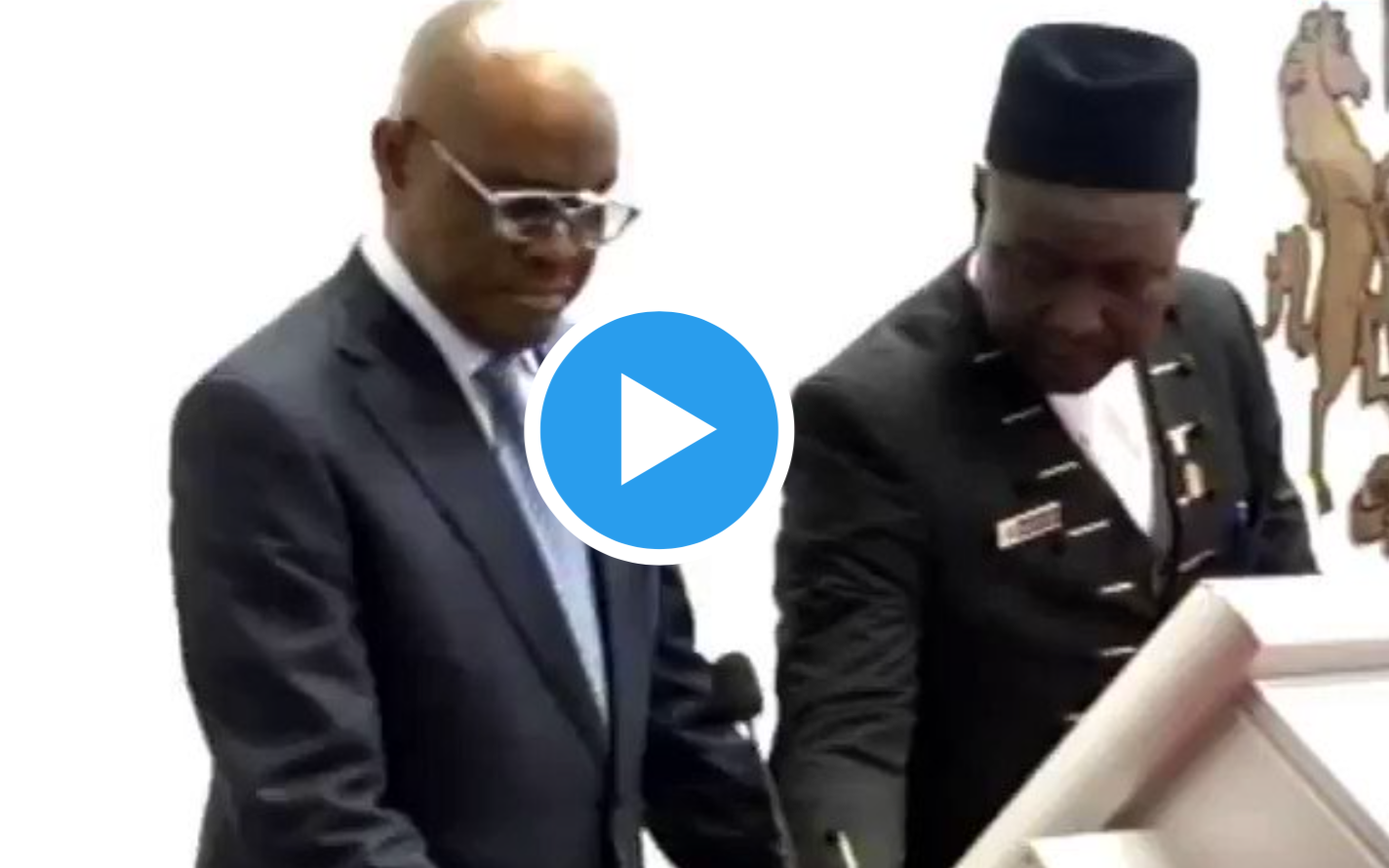 VIDEO: Watch moment Senate asked Wike to take a bow and go during ministerial screening