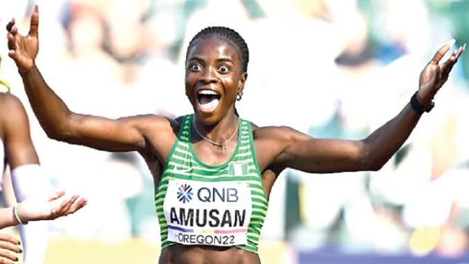 Just In: Tobi Amusan wins 100metres hurdles at Stockholm