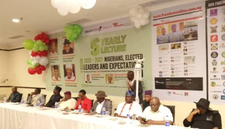Freedom Online Lecture: Uzodinma, Diri, Bode George, others  advocate for constitution review, good governance