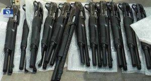 DSS, customs intercept container load of guns headed for South-East 
