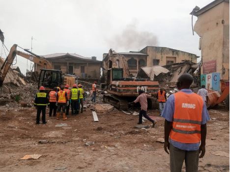 Abuja building collapse: Wike orders arrest of landlord, victims count losses
