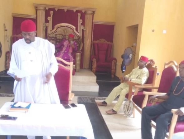 Stop threatening our traditional ruler, Community warns Simon Ekpa