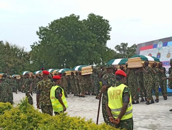 Military personnel killed in Niger laid to rest