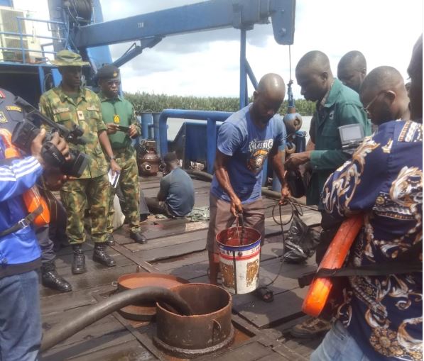Oil Theft: JTF arrest vessel, 10 crew members in Rivers