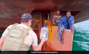 Four Nigerians survived 14 days on a ship’s rudder