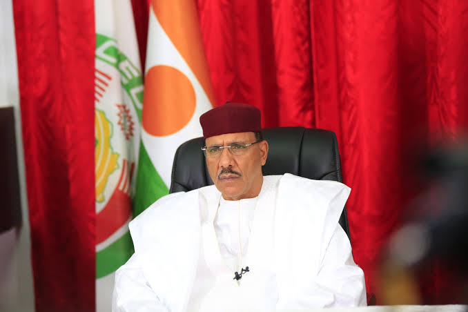 VIDEO: WATCH moment dethroned Niger President, Bazoum walks out of detention