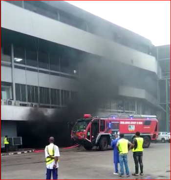 Fire guts parts of Murtala Muhammed International Airport