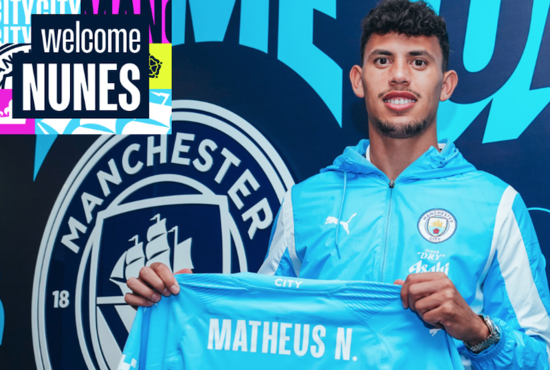 Manchester City sign Nunes from Wolves for £53 million
