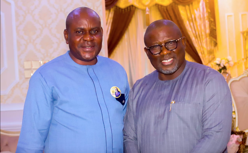 Tribunal victory: Obiodeh rejoices with Oborevwori