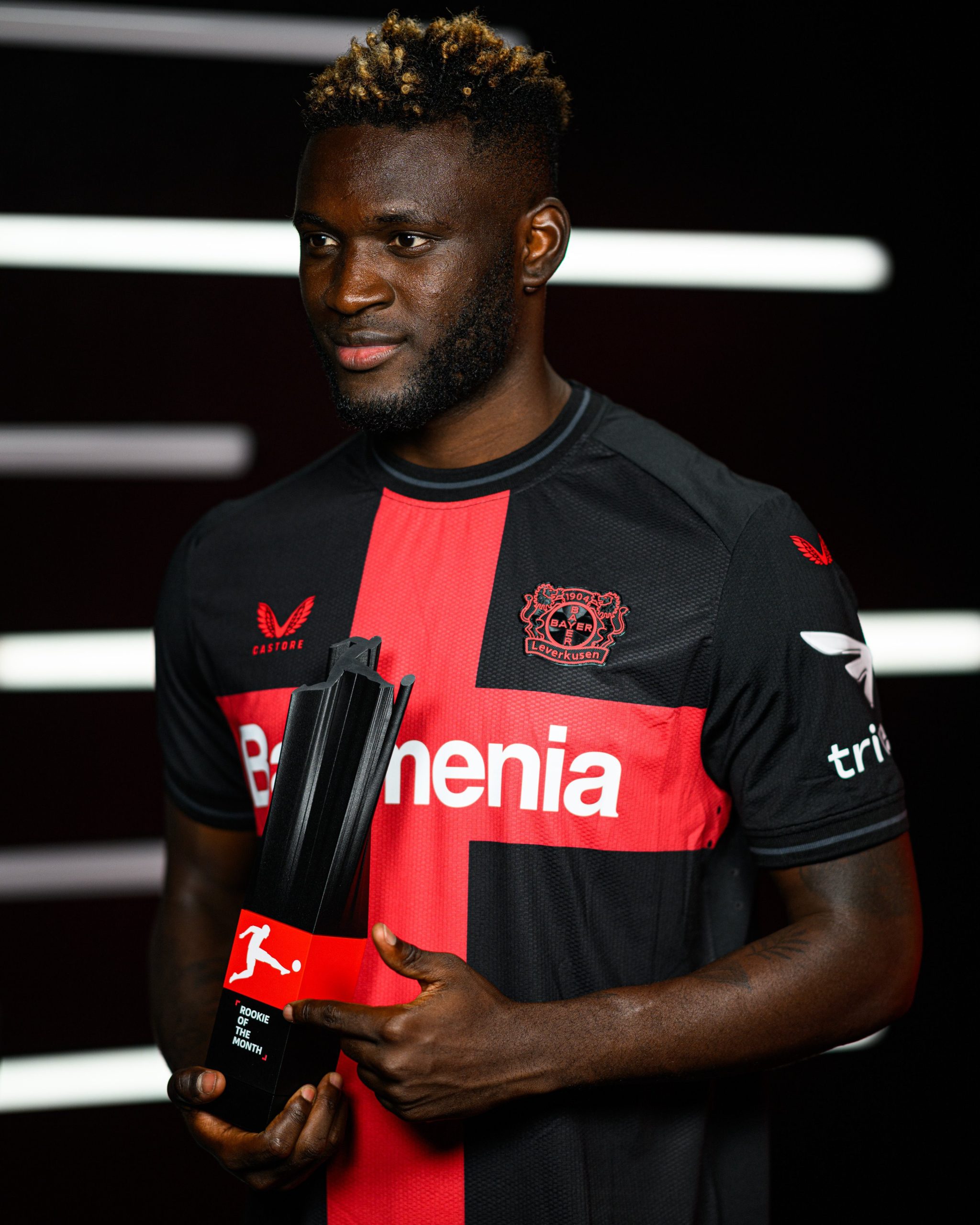 Victor Boniface scoops Bundesliga rookie of the year award