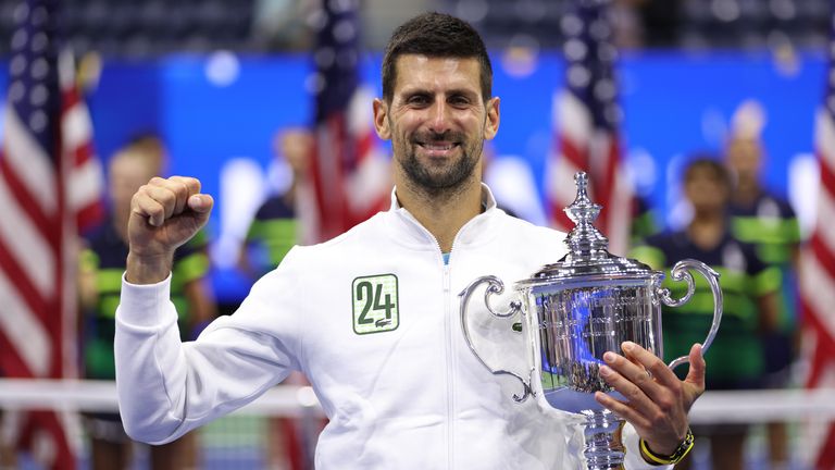 US open: Novak Djokovic wins 24th Grand Slams,  equals Margaret Court’s record