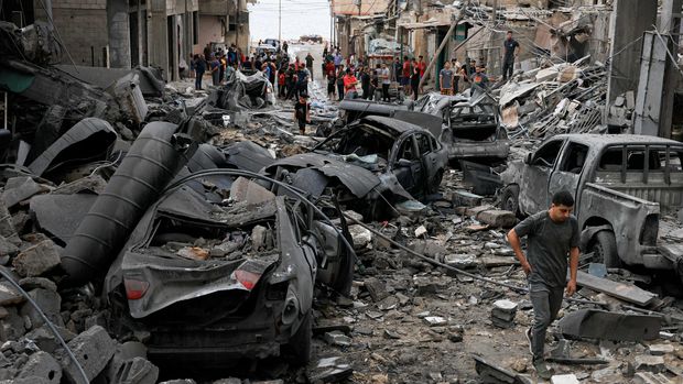 Israeli airstrikes kill 558 people in Gaza
