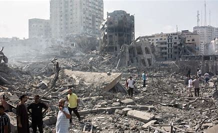Gaza establishes 1st shelter camp for displaced amid ongoing conflict
