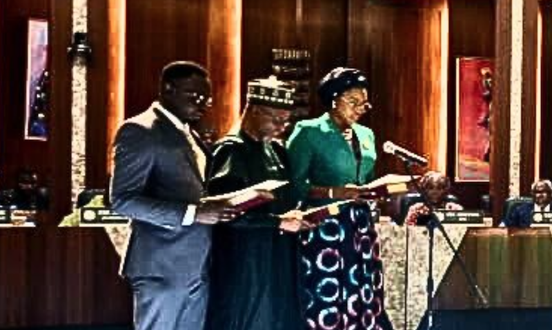 FEC observes minute silence as Tinubu swears in 3 new Ministers