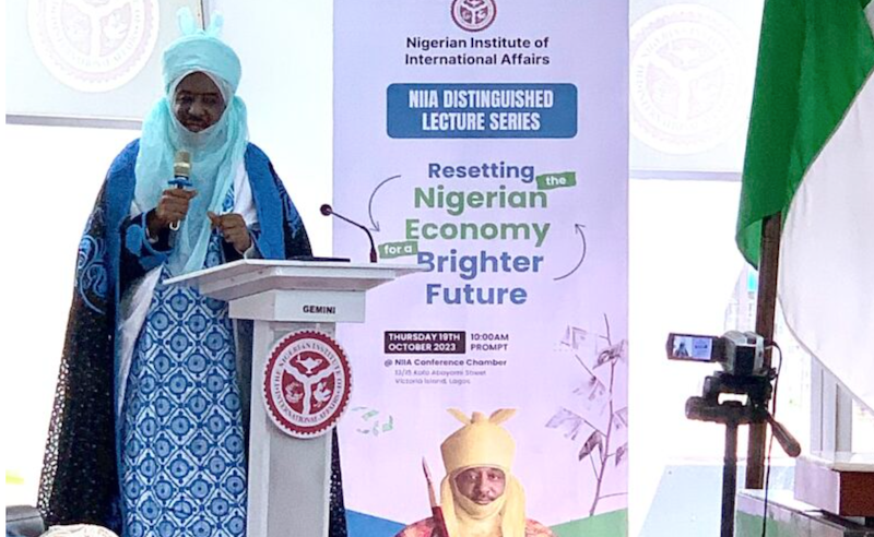 How to reset Nigeria’s economy – Lamido Sanusi