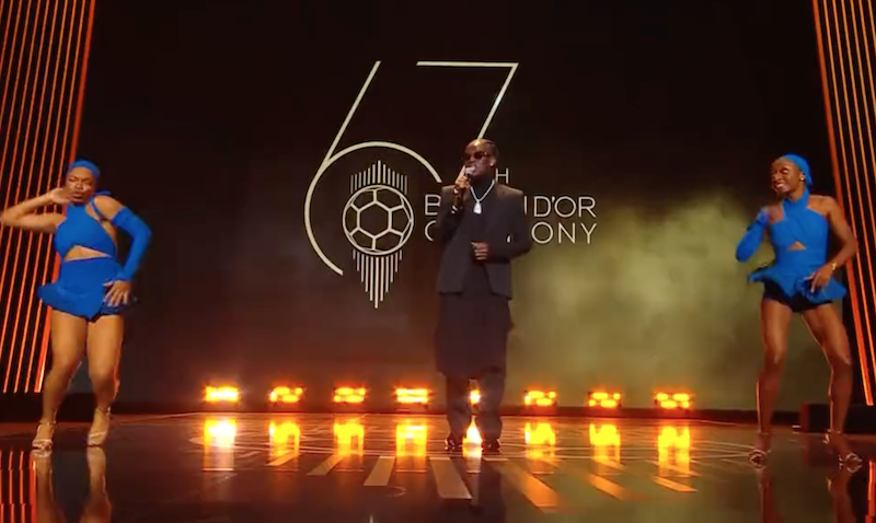 Watch Rema thrills at Ballon d'Or 2023 awards