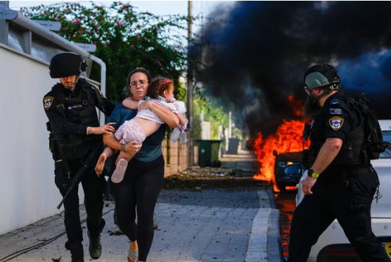 Over 250 killed as Israel declares war following Hamas assault