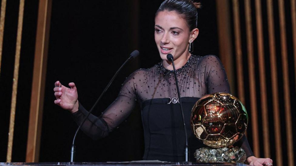 Aitana Bonmati wins Women’s Ballon D’or 2023