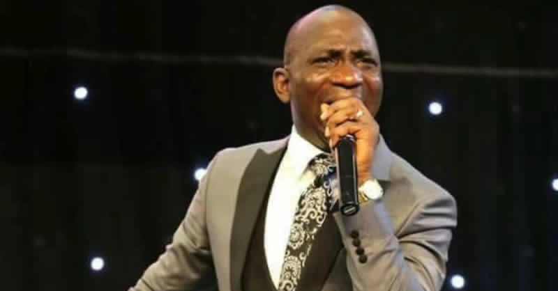 Enenche visits collapsed Dunamis Church building, mourns pastor