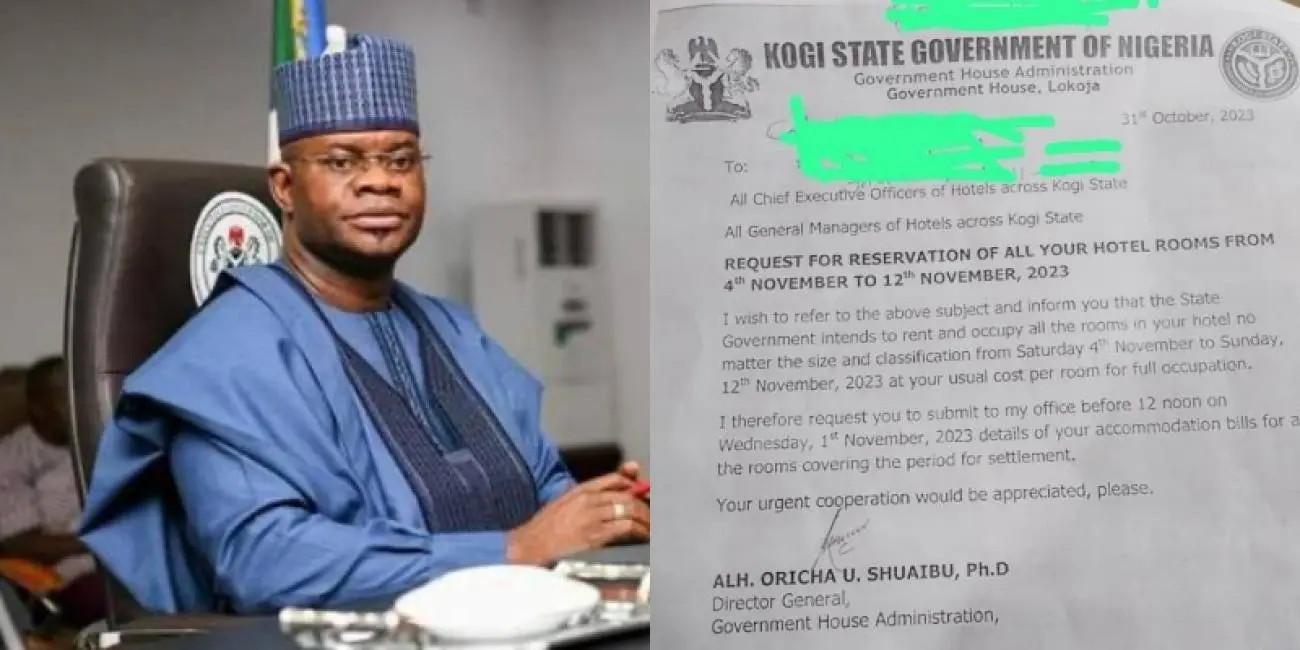 Political coup in Kogi, Imo as Govt write all hotel owners, ask to book all available space