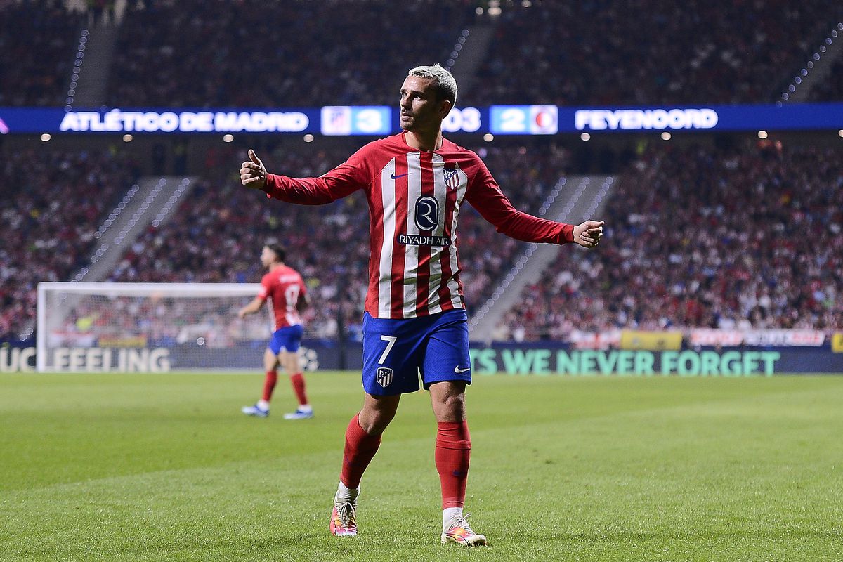 Griezmann, Morata grab brace as Atletico thrash 10-man Celtic