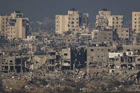 Israel launches fresh strikes on Gaza as UN nears vote on aid