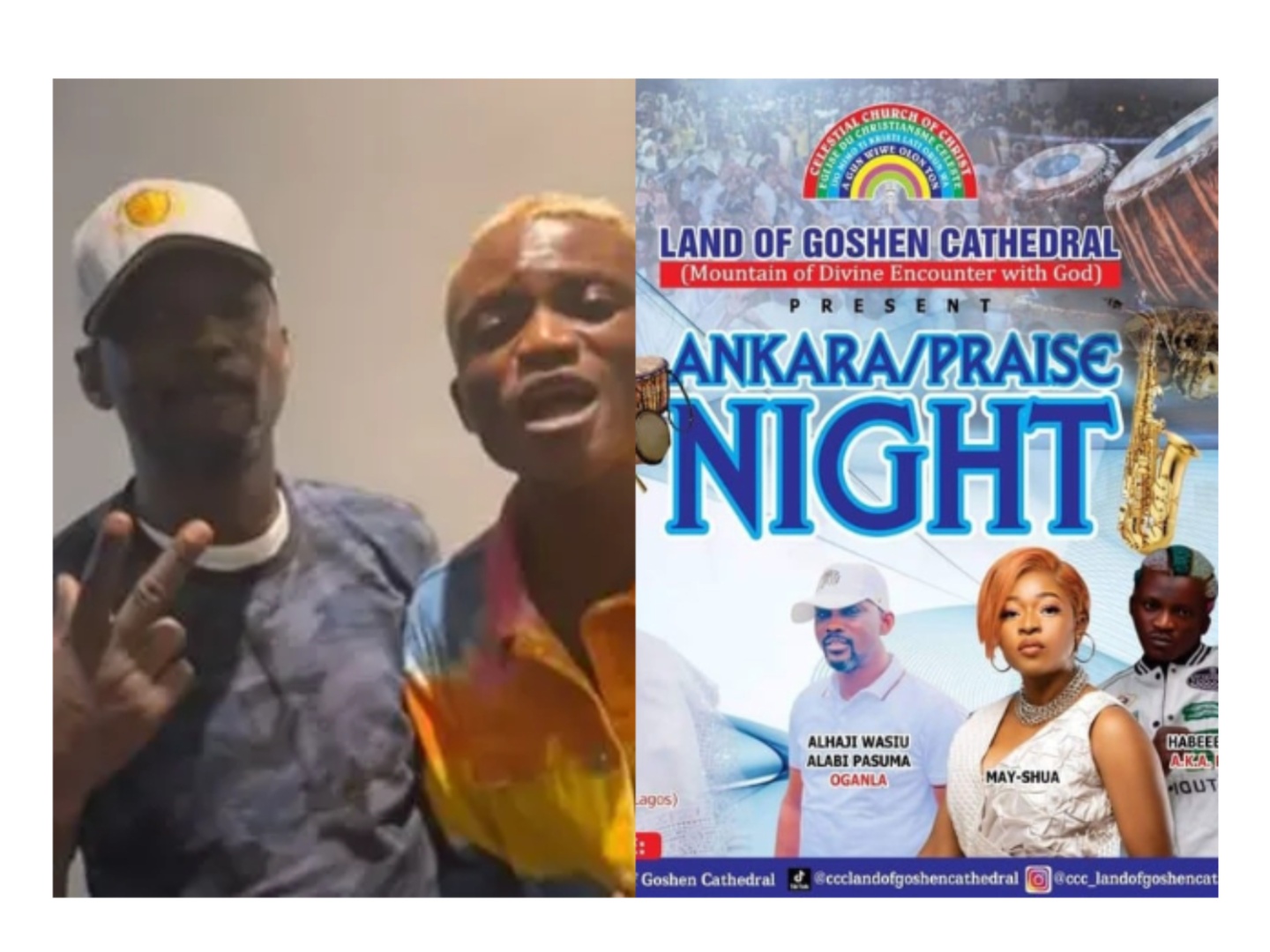CCC Praise Night Concert: Why I invited Portable, Pasuma – Pastor