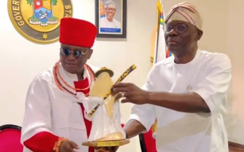Oba of Benin visits Lagos, harps on Nigeria’s unity