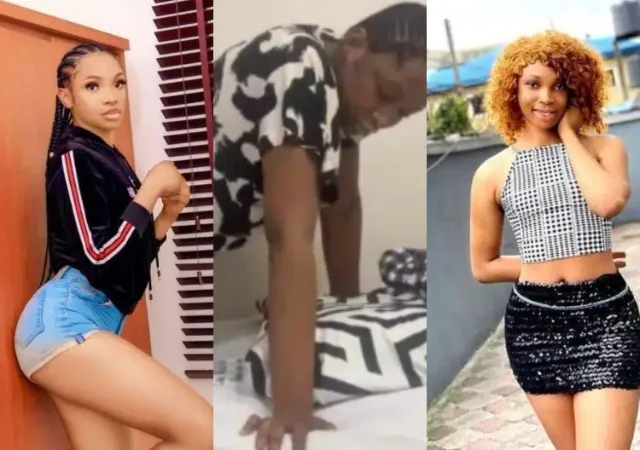 Nigerian transgender Jay Boogie in severe pains after failed butt enlargement surgery