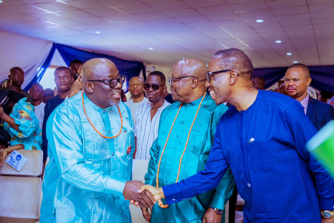 Oborevwori, Uduaghan, Okowa, attend Ukodhiko’s thanksgiving +Photos