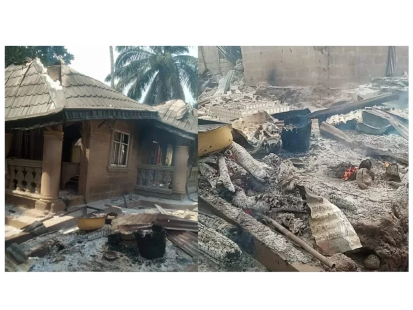 Ambazonia Invasion: Cameroon militant group razes houses in Cross River community