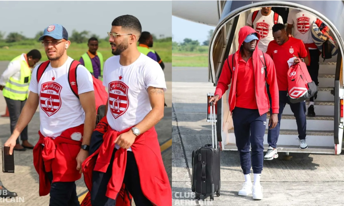 CAF CC: Club Africain of Tunisia land in Uyo for Rivers United clash