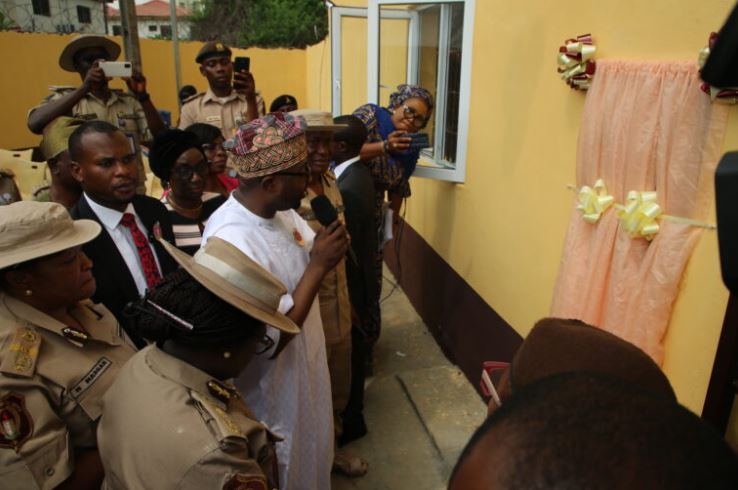 Interior minister frowns at different NIS uniform colour shades