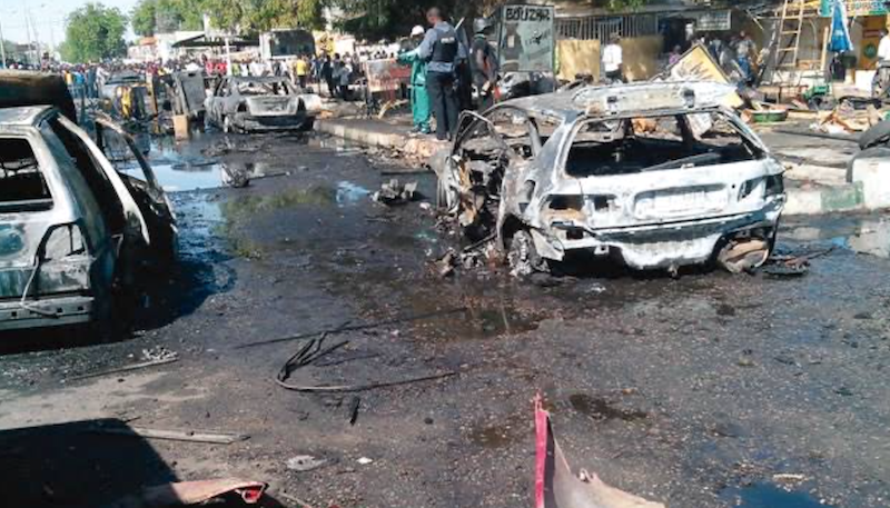 Four killed in bomb explosion at Catholic Mass
