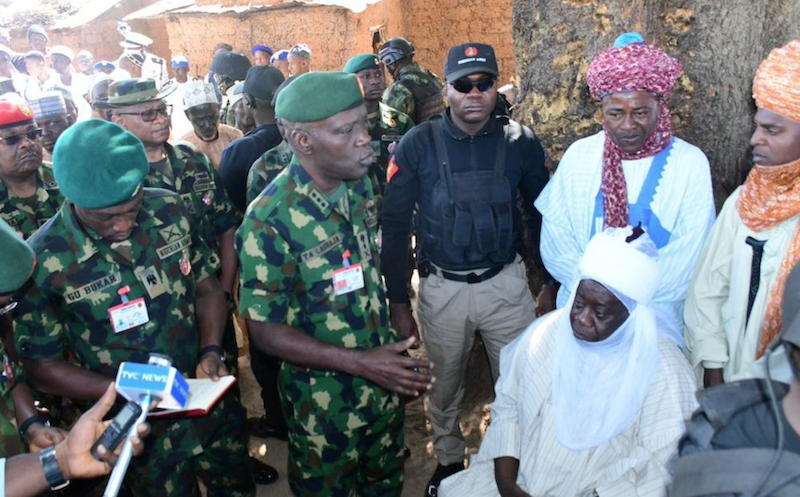 Army Chief tenders apology for Kaduna accidental bombing