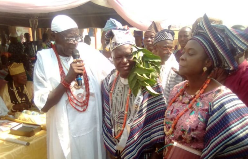 Legal luminary, Niyi Akintola, installed as Asiwaju of Ido land