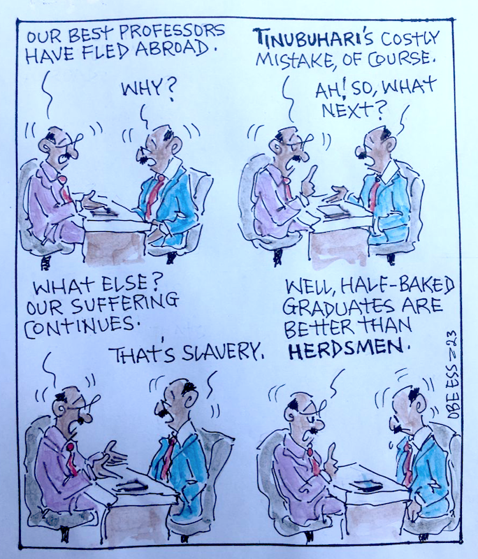 CARTOON OF THE DAY: Our suffering continues