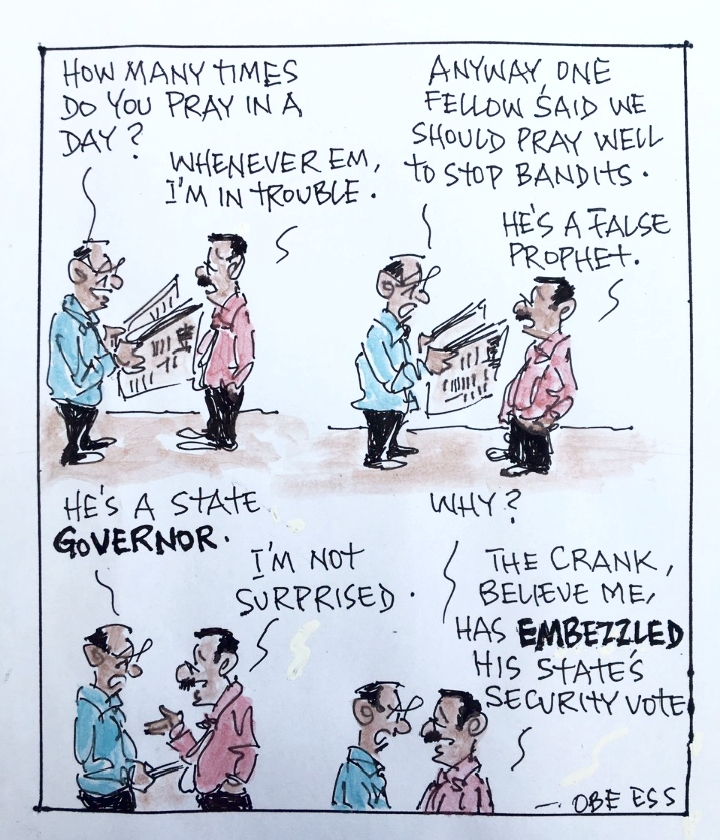 CARTOON OF THE DAY: The Governor has embezzled his State's security vote