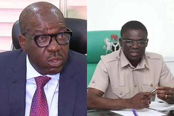 Obaseki frustrating me to play godfather role – Dep Gov, Shaibu cries out