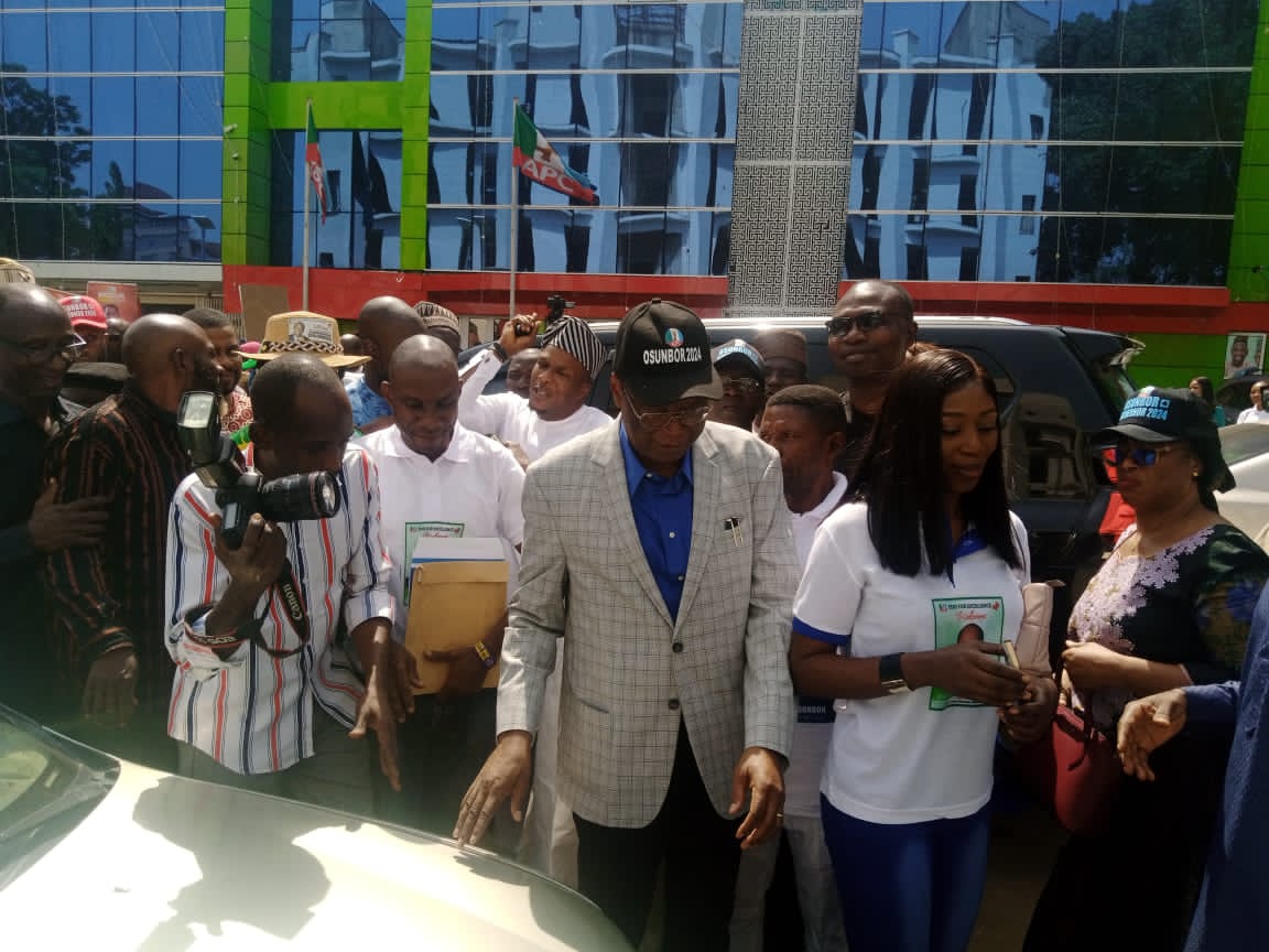 Edo 2024: It’s a must win for APC, Osunbor declares, insists I enjoy a very cordial relationship with Oshiomhole+Photos