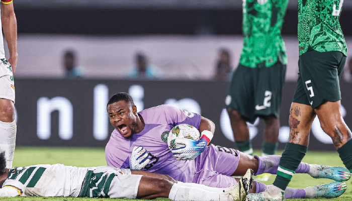 AFCON 2023: Super Eagles still awaiting Nwabali’s injury scan result – Official