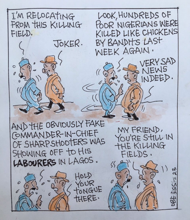 CARTOON OF THE DAY: I'm relocating from this killing field